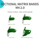 Dental Non-stick Matrix Bands With Ptfe Coated Sectional Contoured Matrices Band