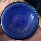 2 Antique Cobalt Blue Bromo Seltzer   1 Vicks Cobalt Blue Bottles Great Shape