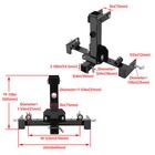 For Category 1 Tractor 3 Point Hitch Attachment Trailer Hitch Drawbar Adapter