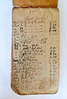 Original 1915 Personal Pocket Note Ledger With Many Pages Of Writing