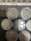 Lot Of 10 90  Silver Peace Dollars 