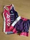 Team Zoot Triathlon Cycling Race  Kit Tri Tank  med  Padded Tri Shorts  small 