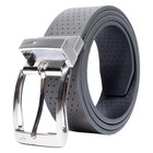 Nike Golf Men s Reversible Perforated Leather Strap Adjustable Golf Belt  New