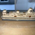 Russ Berrie Menorah Hand Painted Hebrew Temple Design Chanukah Jewish 14  Long