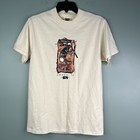 Vintage Single Stitch T-shirt Mens Small 90s Aztec Santa Fe Native American Art