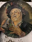 Set Of 2 Vtg Falstaff Wall Advertising Tray 1971 Reproductions Pair 13851 11658