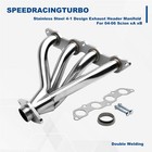 For 04-06 Scion Xa Xb 1 5l Shorty Stainless Steel 4-1 Exhaust Header Manifold 