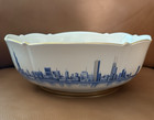Vtg Pickard Chicago Skyline Porcelain Bowl For Marshall Fields Excellent