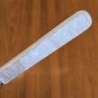 Vintage Sheffield England Stainless Steel Cake Knife Faux Mother Of Pearl Handle