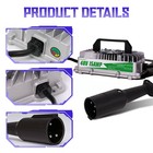 48v 15a Golf Cart Battery Charger Ip67 For Club Car 3-pin Smart Lead Acid
