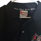 Chase Authentics Dale Earnhardt Performance Polo Shirt Xl Black Nascar Racing