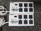2 Tripp Lite Isobar 6 Ultra Diagnostic Surge Protectors  Filtering  6 Outlets