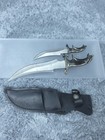 Fantasy Dagger Knife Set Sheath Stainless Steel Blade Letter Opener Decor