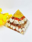 Crystal Gomati Chakra Laxmi Pyramid For Home Office  Rudraksha   Shree Yantra  3