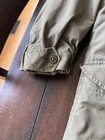Vintage Military Overcoat Parka With Detachable Furry Lining  Korean War Size S