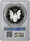 1987-s American Silver Eagle Dollar Pr70dcam Pcgs Proof 70 Deep Cameo
