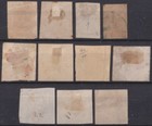 F-ex56471 Venezuela Classic First Issue Stamps Lot 