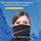 Winter Neck Gaiter Warm For Men Women Windproof Face Cover Fleece Ski Mask Scarf