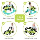 Costway 4-in-1 Baby Walker Foldable Activity Push Walker Adjustable - See Detail