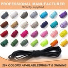 Heavy Duty Bungee Cord 1 8 Inch X 50 Feet Black Elastic Stretch Rope Shock Cord