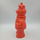 1994 A w Root Beer 9    Orange Root Bear Plastic Souvenir Bottle Cup