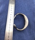Vintage Afghan Kuchi Tribal Cuff Bracelet Heavy Metal Torque Bangle Boho Open