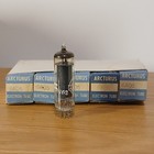 5- Vintage Nos Nib Arcturus 6aq5 Amplifier Radio Audio Black Plate Vacuum Tubes