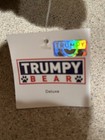 Trumpy Bear 22    Donald Trump Teddy Bear Plush  American Flag Cape In Pouch - Nwt