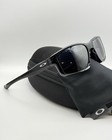 Oakley Chainlink Oo9247-09 Black Polarized Sunglasses Near Mint Vault Pouch