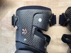 Asterisk Carbon Cell 1 0 Knee Braces Pair Large Size Open Box