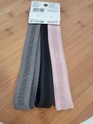 Scunci No Slip Grip 1 Inch Headbands All Day Hold Multicolor 3 Count