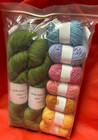Mountain Musings Knit Shawl Kit Yarn Only - Spectrum Colorway