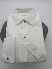 Eton Men s White Tuxedo Shirt Cotton Blend