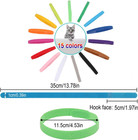 30 Pcs Adjustable Double-sided Whelping Collars For Newborn Pets In 15 Colors
