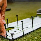 Golf Putting Eyeline Alignment Mirror Training Aid Putter Swing Trainer Practice