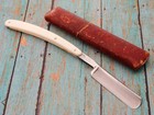 Vintage Lang Bros Triangel 33 Solingen Gernmany  Barber Shaving Straight Razor