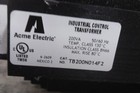 Acme Electric Tb200n014f2 240vac  480vac Input 200 Va Control Transformer