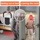 Upgraded Bed Sensor Alarm For Elderly Fall Prevention  Wireless Caregiver Alert