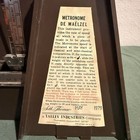 Seth Thomas Vintage Mechanical Analog Metronome  Brown Plastic