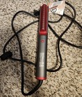 Belle A Vie Hair Straightening Brush Heated Styling Comb Red Black