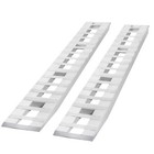 60 72 84 94  aluminum Ramps 6000lbs Truck Car Auto Trailer Ramps Hook End