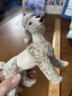 Vtg Japan White Standing Poodle Figurine Uctci Japan Pottery