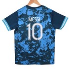 Argentina Soccer Jersey Kids Size Eu30 Us 12 Blue Messi 10 Abstract Camo