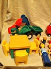 Vintage Little Tikes Dollhouse People Family Furniture Lot Tykes Coupe Slide 