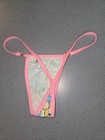 New Lot Of 5 Micro -a Thong Bikini Sets With Break Away Clip Thongs