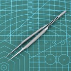 1pcs Stainless Steel Tweezers Phone Pcb Bga Solder Repair   Wire Pick Up Tool