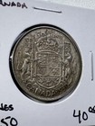 1950 Canada 50 Cents Silver Coin