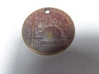 Amlin Communications Bldg  new York Worlds Fair token-fob W Hole For A Key Chain