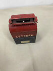 Cast Iron 4  Pull Down Mail Box With Collection Sticker - Free Shipping