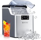 45lbs 24h Countertop Ice Maker Machine Lcd 24 Cubes In 13 Mins Self-cleaning